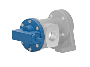 Pressure relief valves in the pump cover